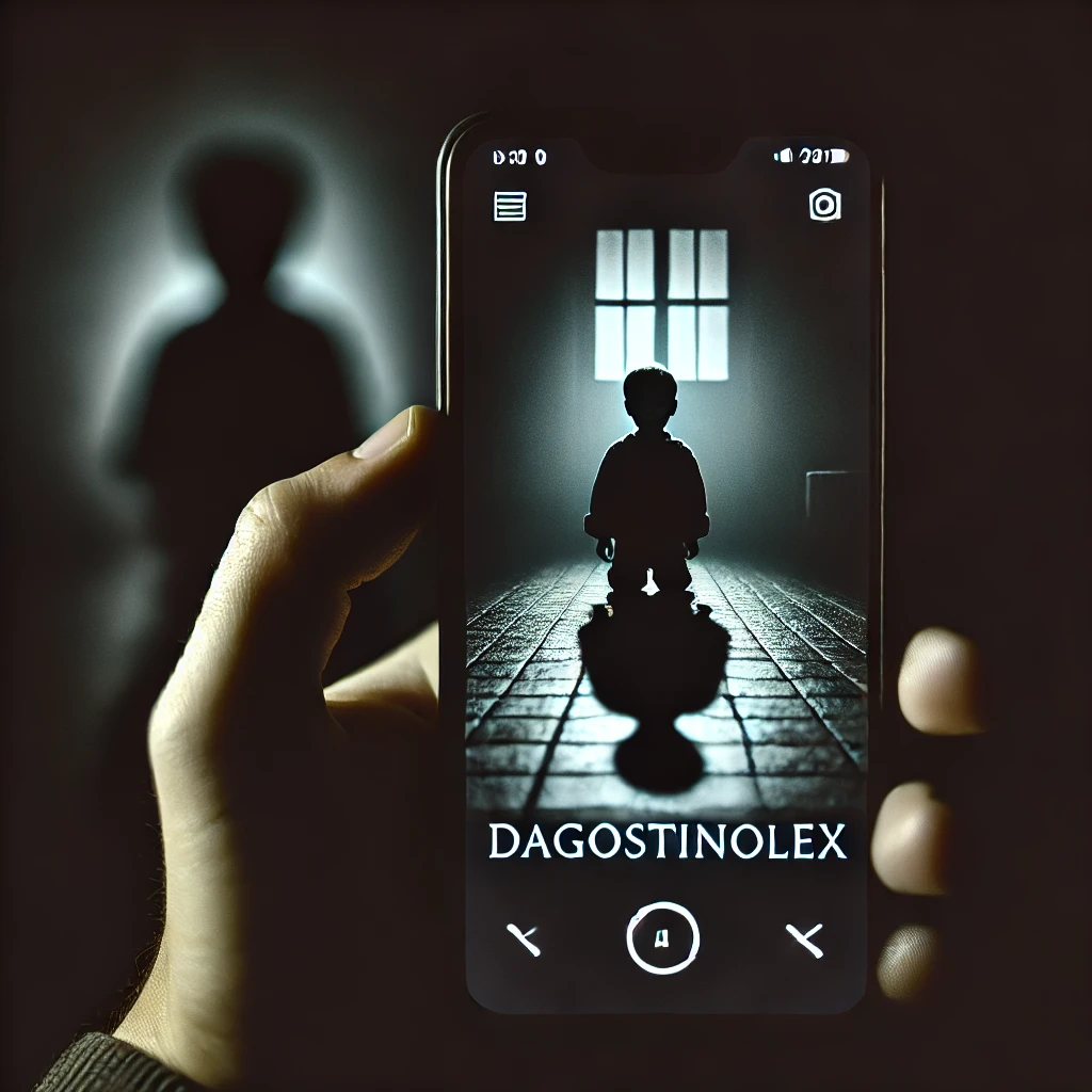 Immagine di uno smartphone che cattura un selfie di un minore, rappresentando reati di pornografia minorile e adescamento. Difesa legale delle vittime da parte dello studio legale Avvocato D'Agostino DAGOSTINOLEX, Roma.